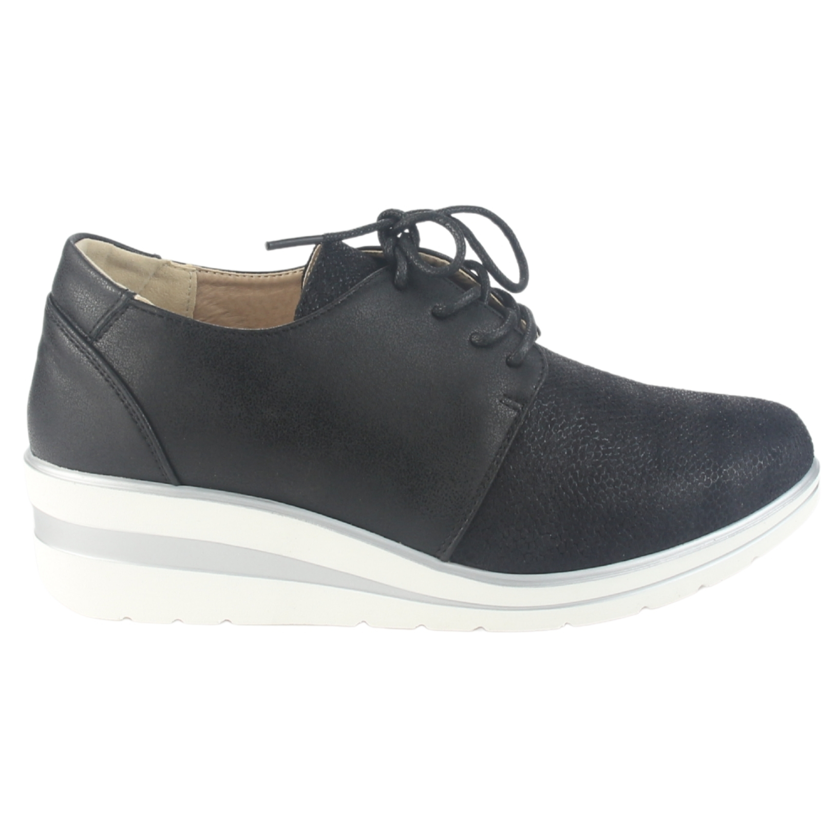 ZAPATOS MUJER CHALADA ZLAT-5 CASUAL NEGRO - 1