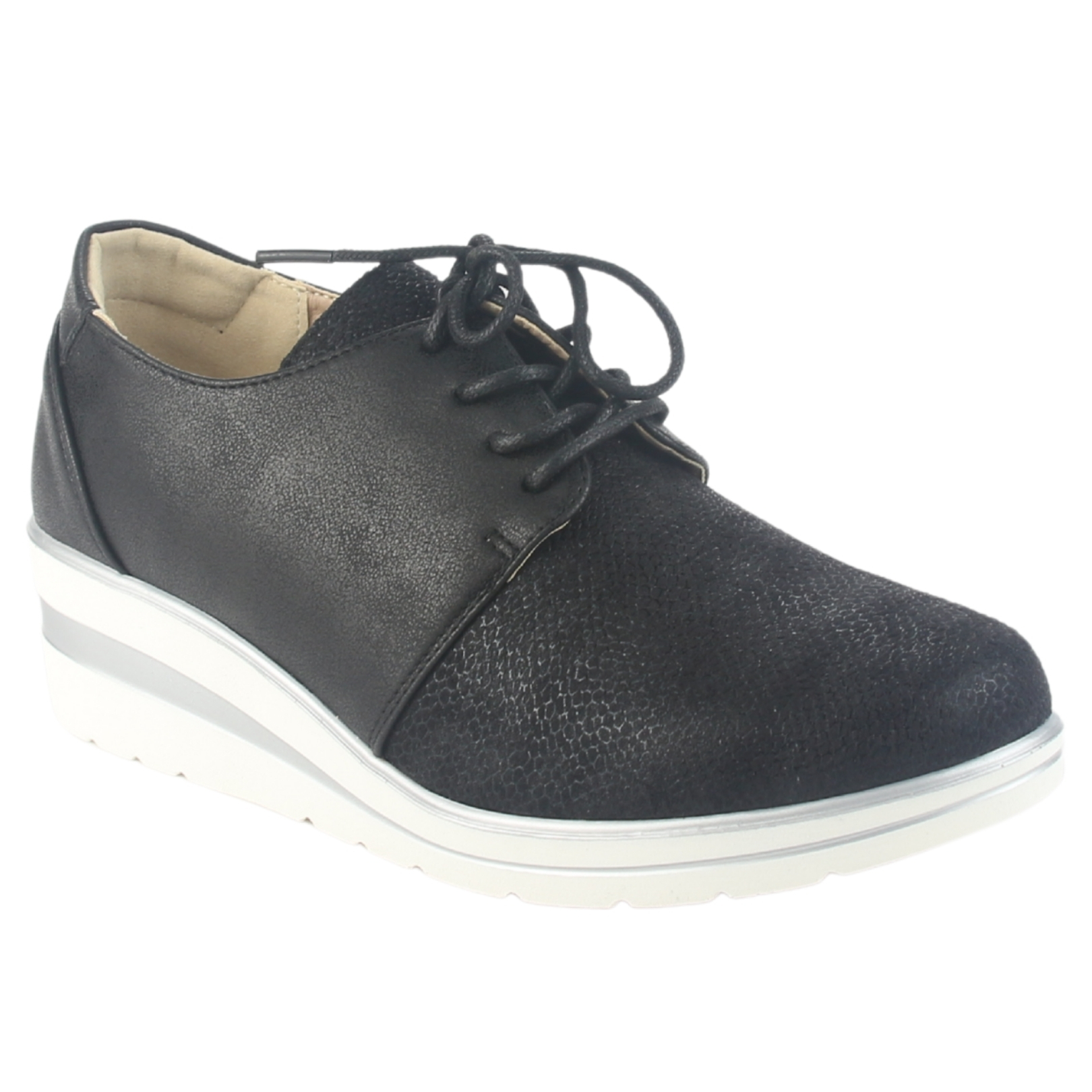 ZAPATOS MUJER CHALADA ZLAT-5 CASUAL NEGRO - 3