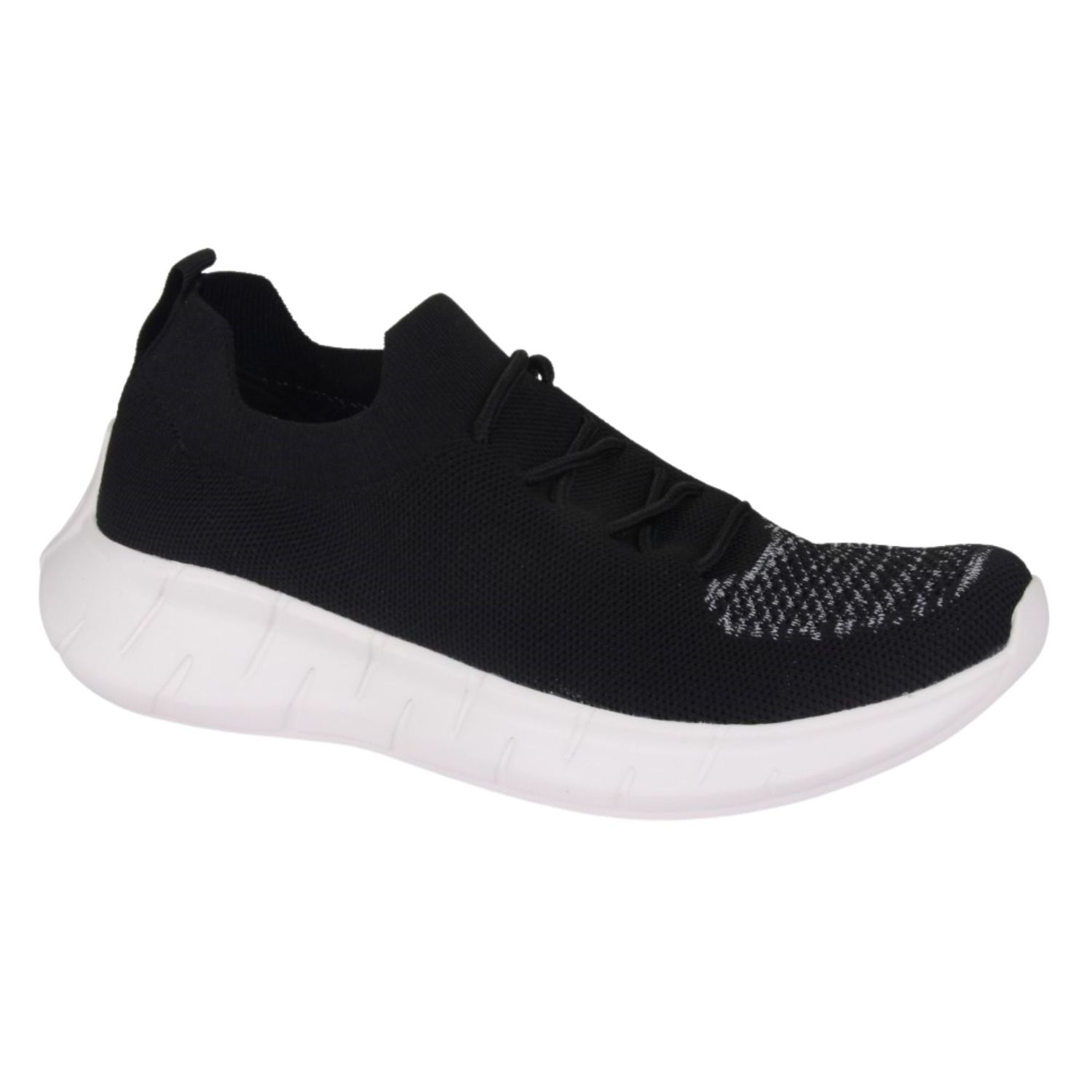 ZAPATILLAS MUJER FUNWAY CASUALES NEGRO NORA-1 MODA - 1