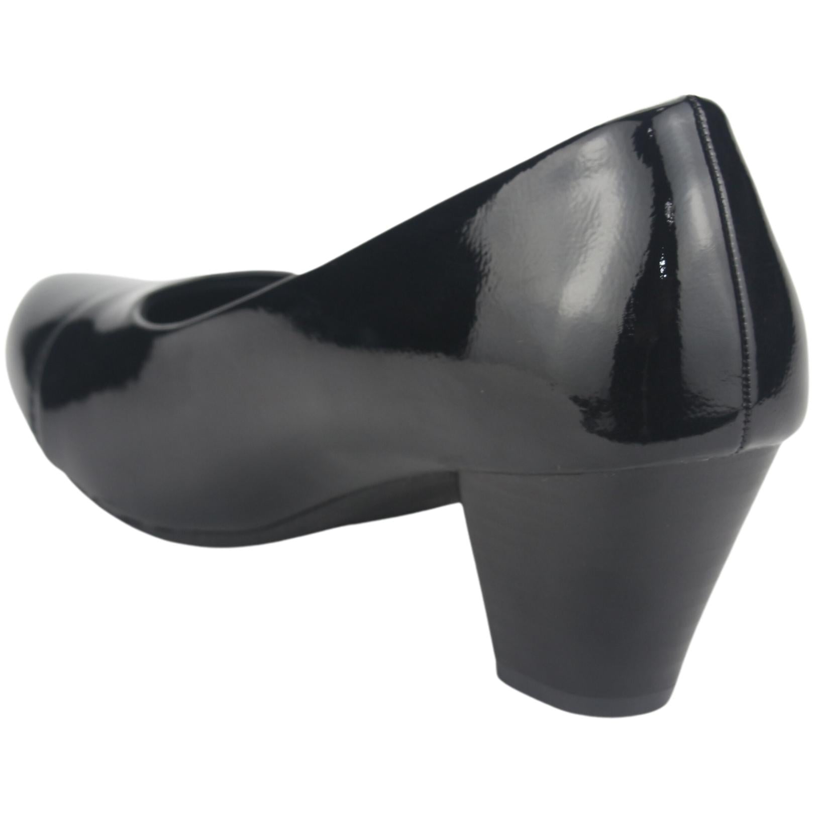 ZAPATO CHALADA MUJER TAP-25 V NEGRO CASUAL - 4