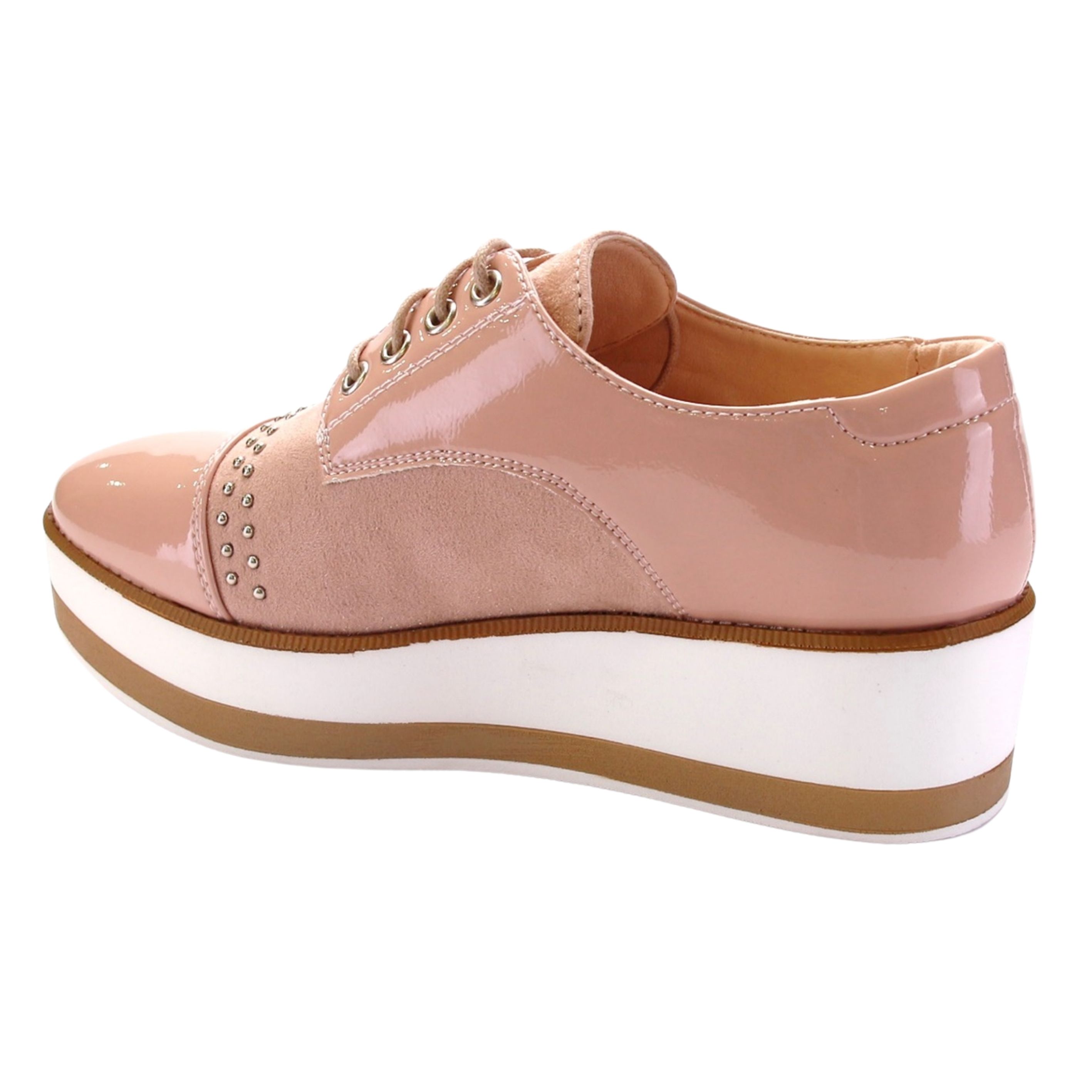 ZAPATO CHALADA MUJER GATE-1 ROSADO CASUAL - 2