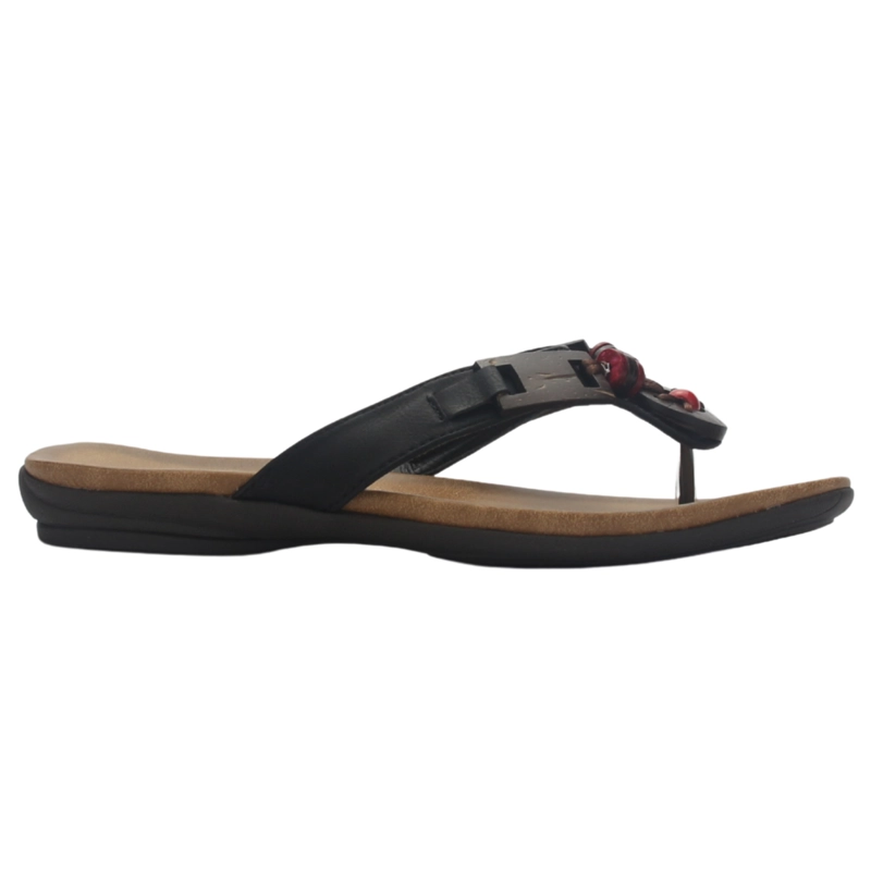 SANDALIAS MUJER CHALADA NEGRO ANATOMIC40 CASUAL - 1