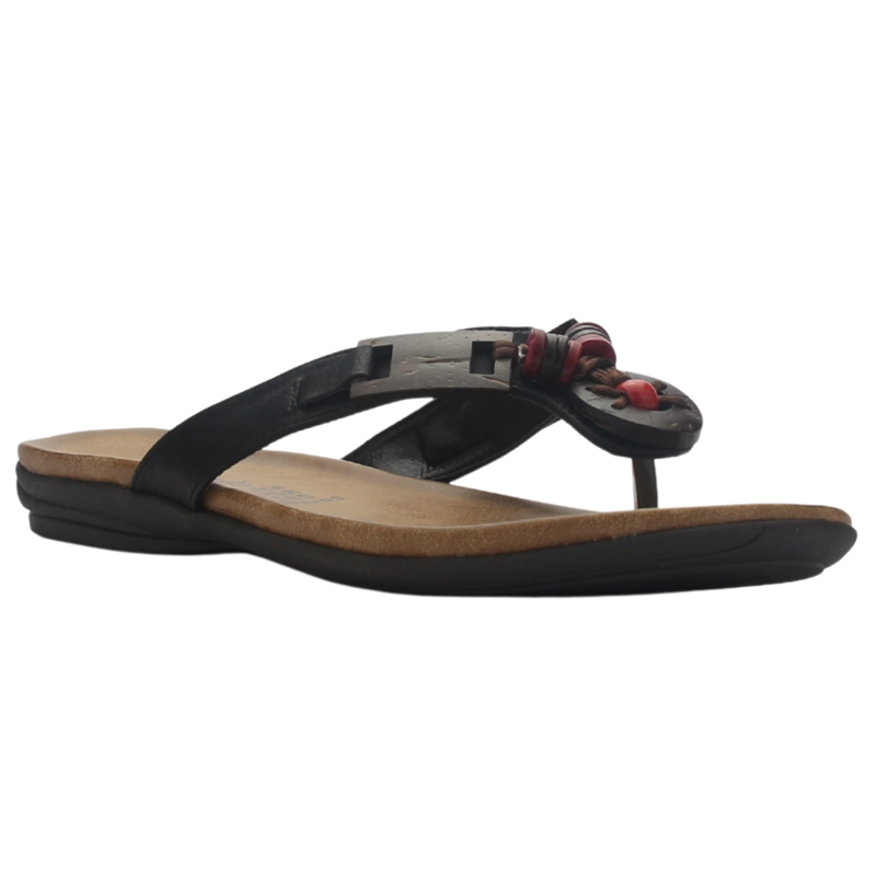 SANDALIAS MUJER CHALADA NEGRO ANATOMIC40 CASUAL - 3