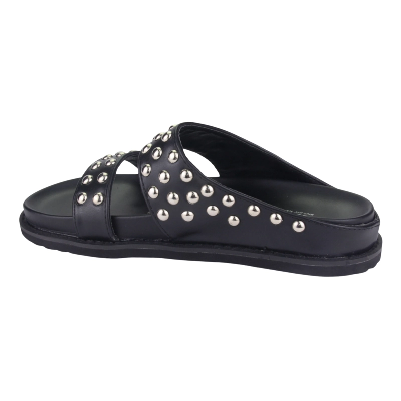 SANDALIA CHALADA MUJER CURRY-20 NEGRO MODA - 2