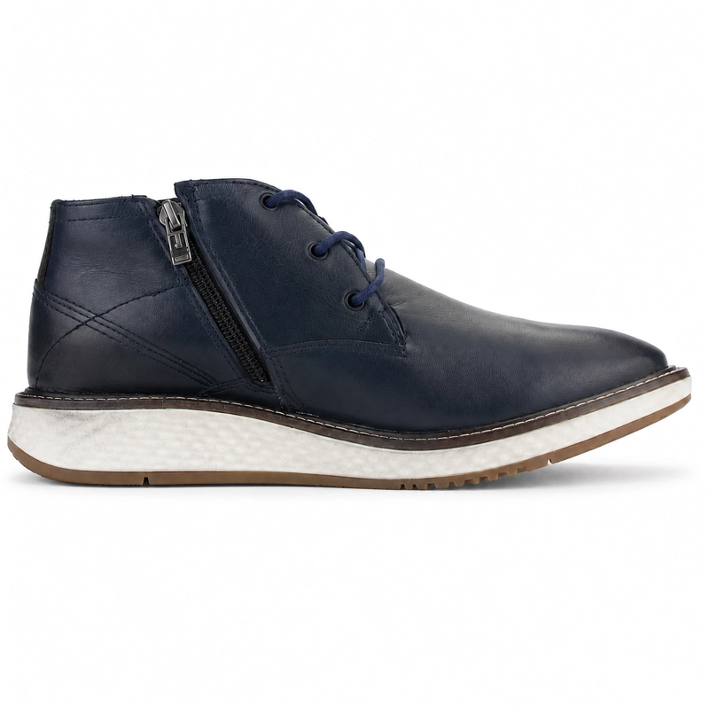 BOTIN FERRACINI HOMBRE 3300 PLAY AZUL MARINO CASUAL - 1
