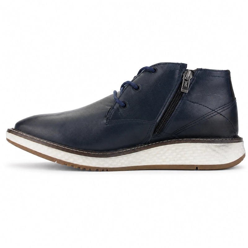 BOTIN FERRACINI HOMBRE 3300 PLAY AZUL MARINO CASUAL - 2