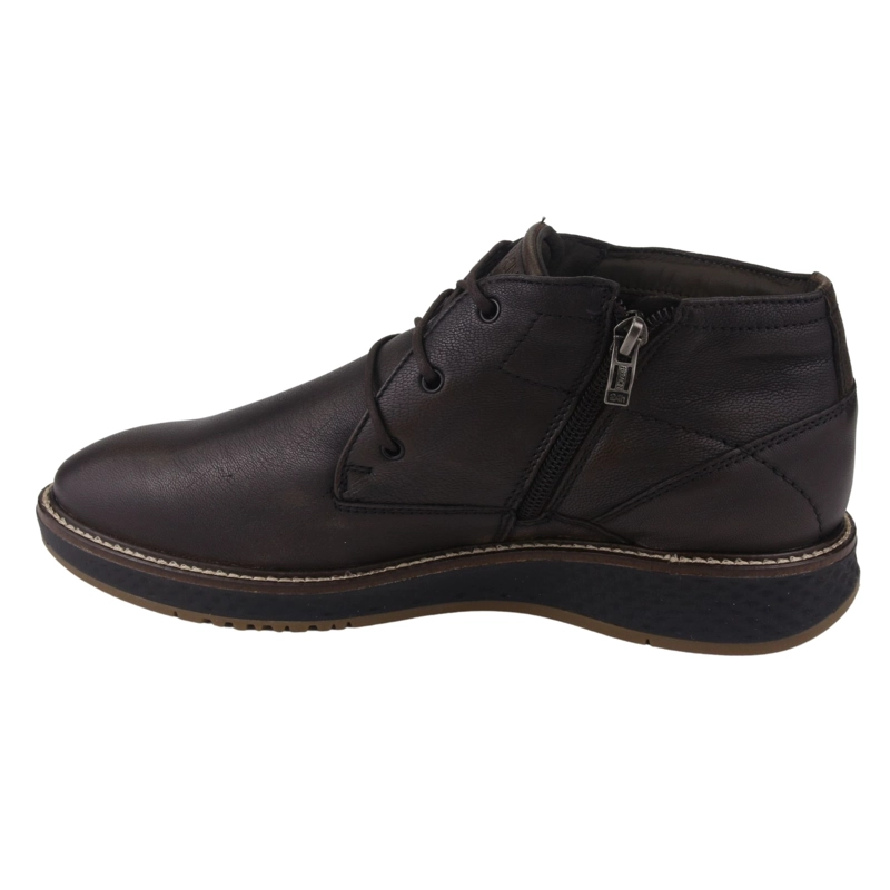 BOTIN FERRACINI HOMBRE 3300 PLAY CAFE  OSCURO CASUAL - 2