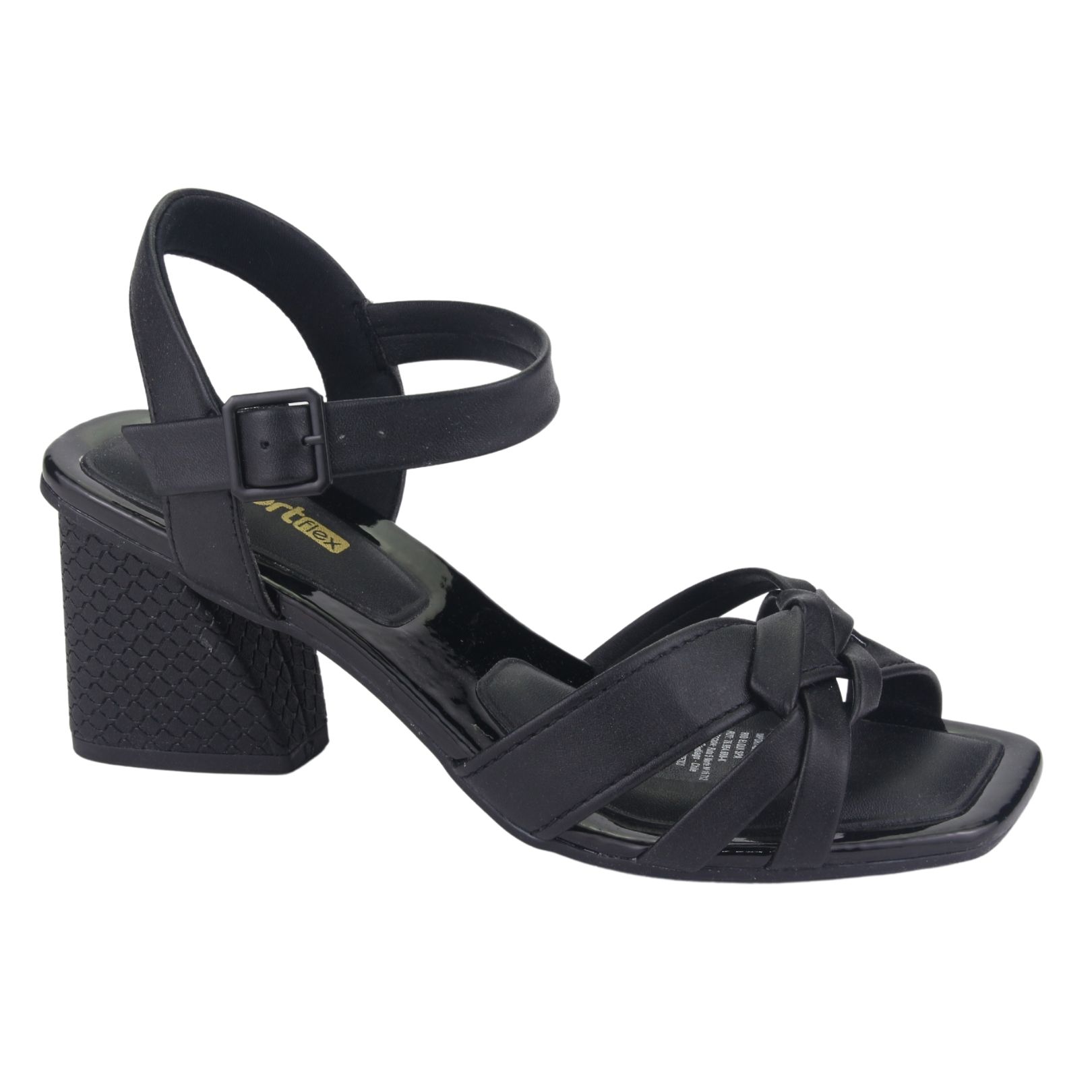 SANDALIA COMFORTFLEX MUJER 2274402 NEGRO MODA - 1