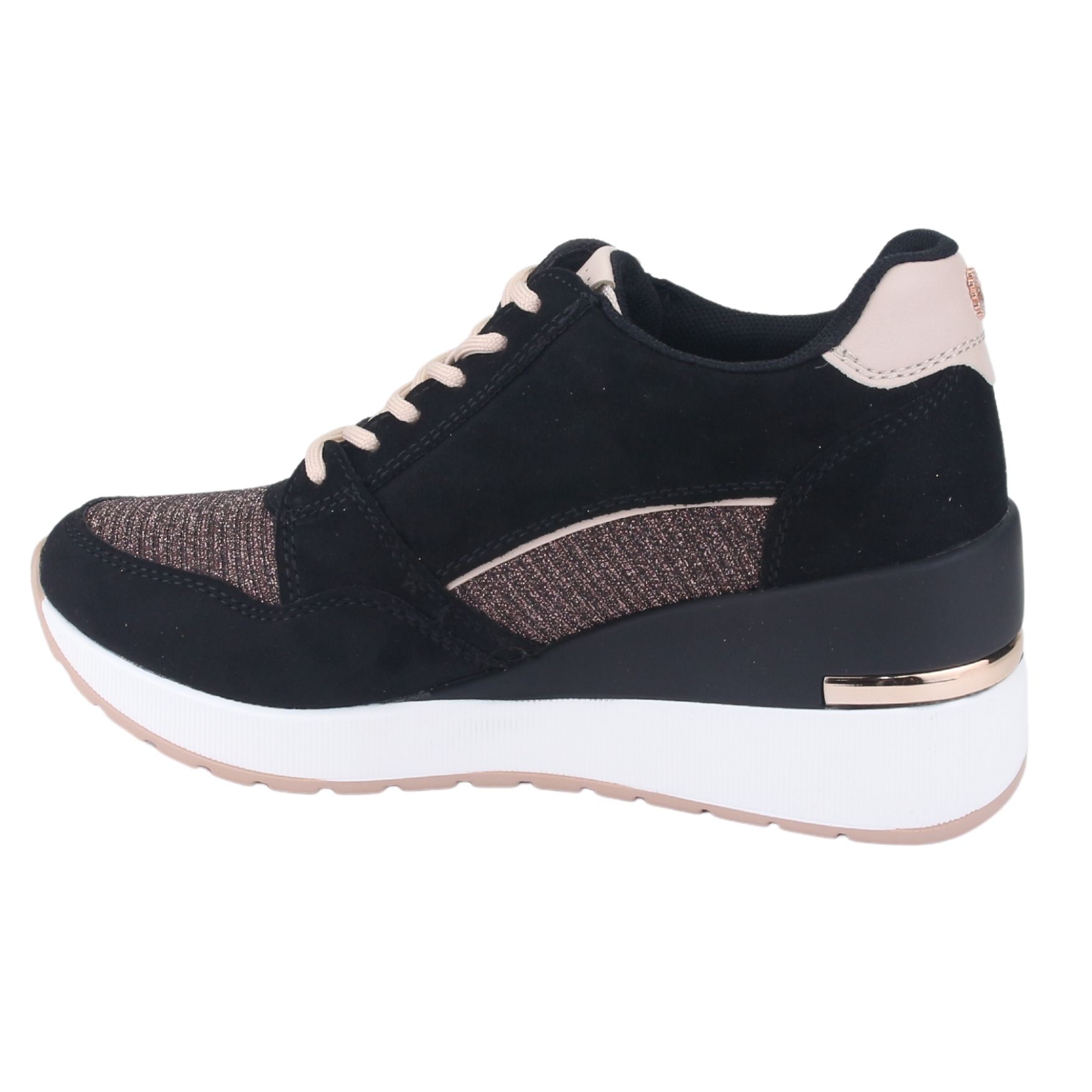 ZAPATILLAS MUJER CHALADA CASUALES NEGRO BOLDEN-5 - 2