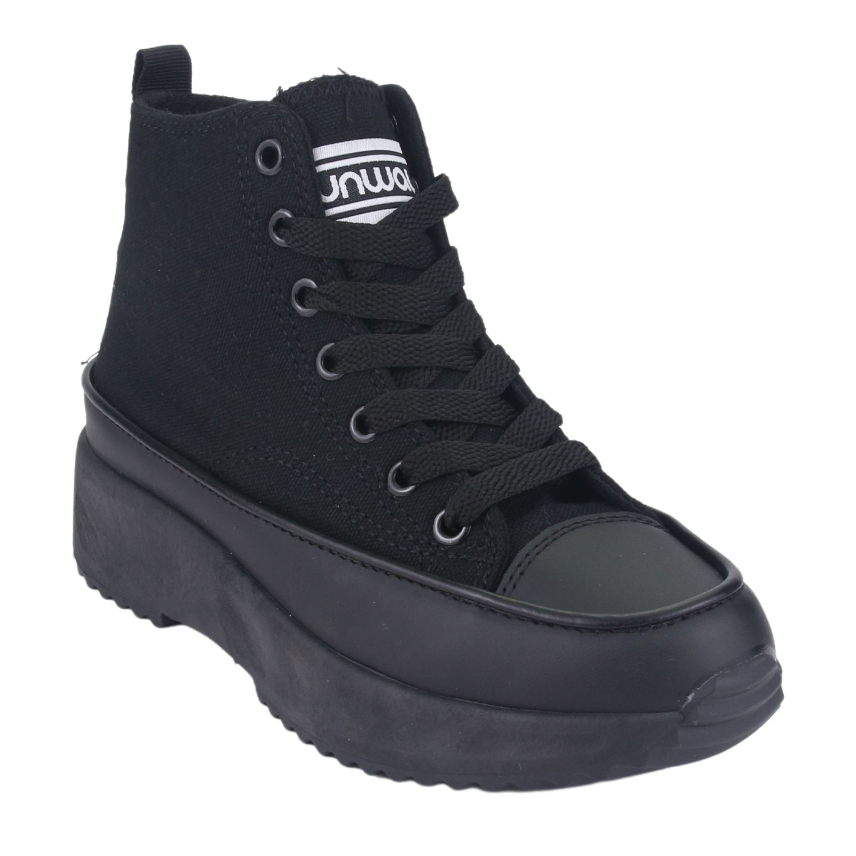 ZAPATILLAS MUJER FUNWAY CASUALES NEGRO BIGGERH-1 - 3