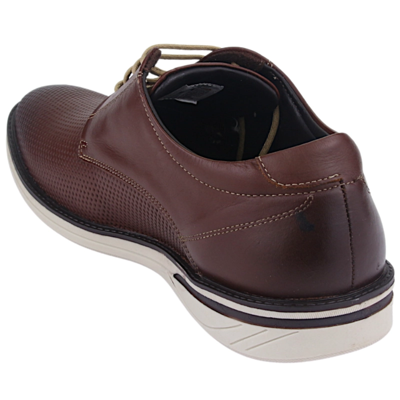 ZAPATO FERRACINI HOMBRE 3619 MONTERREY CAFE CASUAL - 2