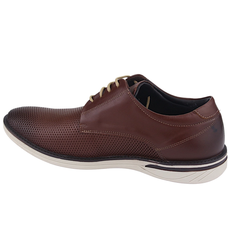 ZAPATO FERRACINI HOMBRE 3619 MONTERREY CAFE CASUAL - 4