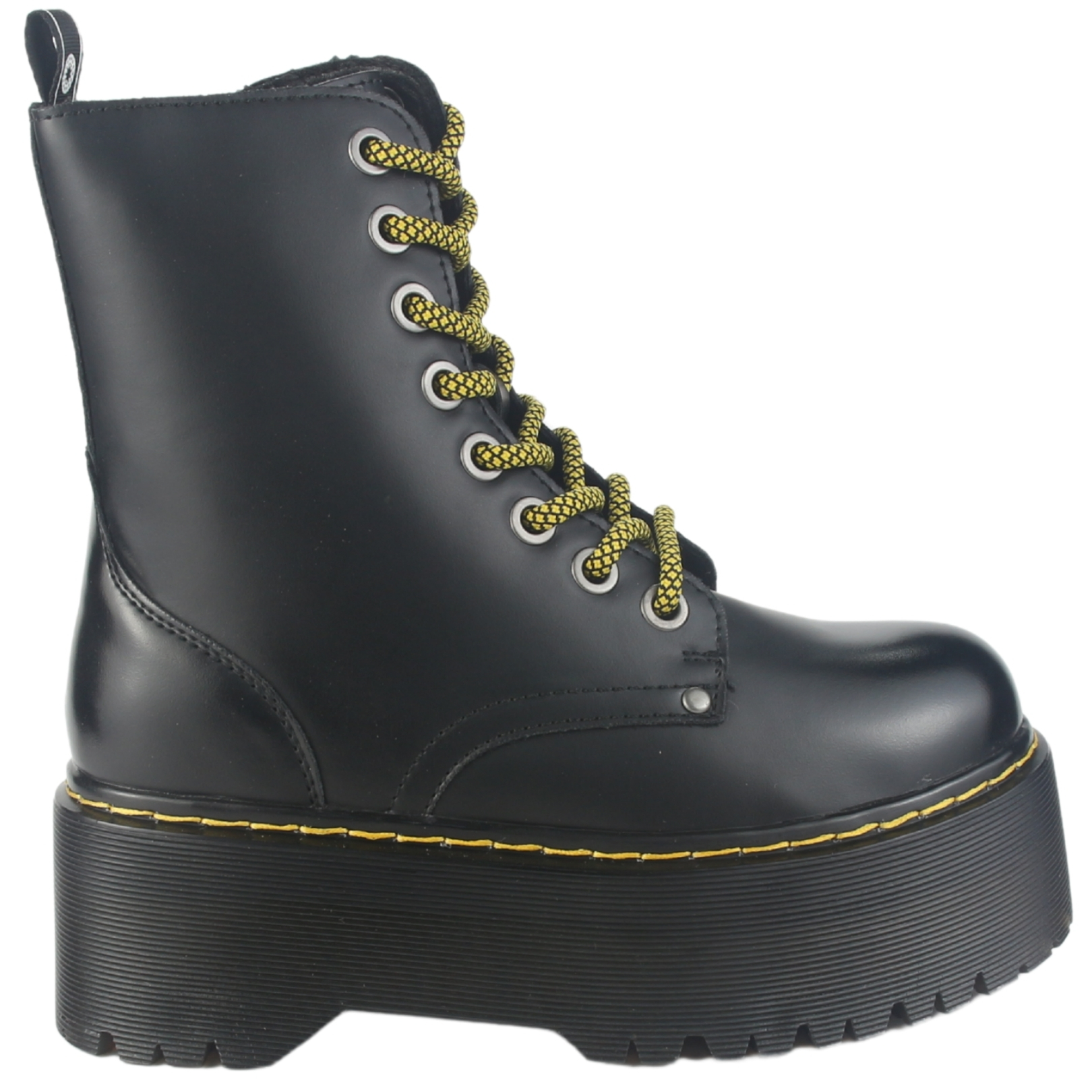 BOTIN MUJER NEGRO CHALADA POOLH-11 MODA CASUAL