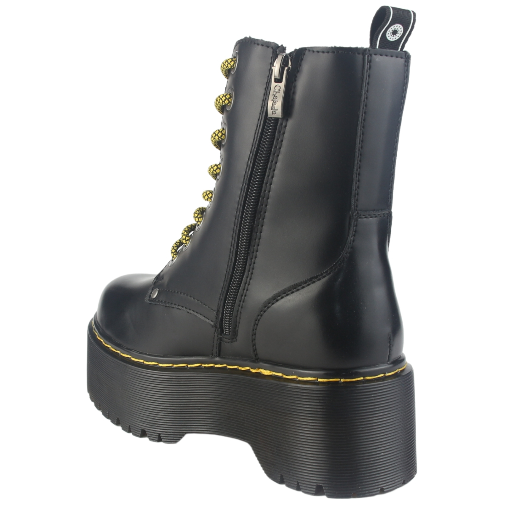 BOTÍN MUJER NEGRO CHALADA POOLH-11 MODA CASUAL - 4