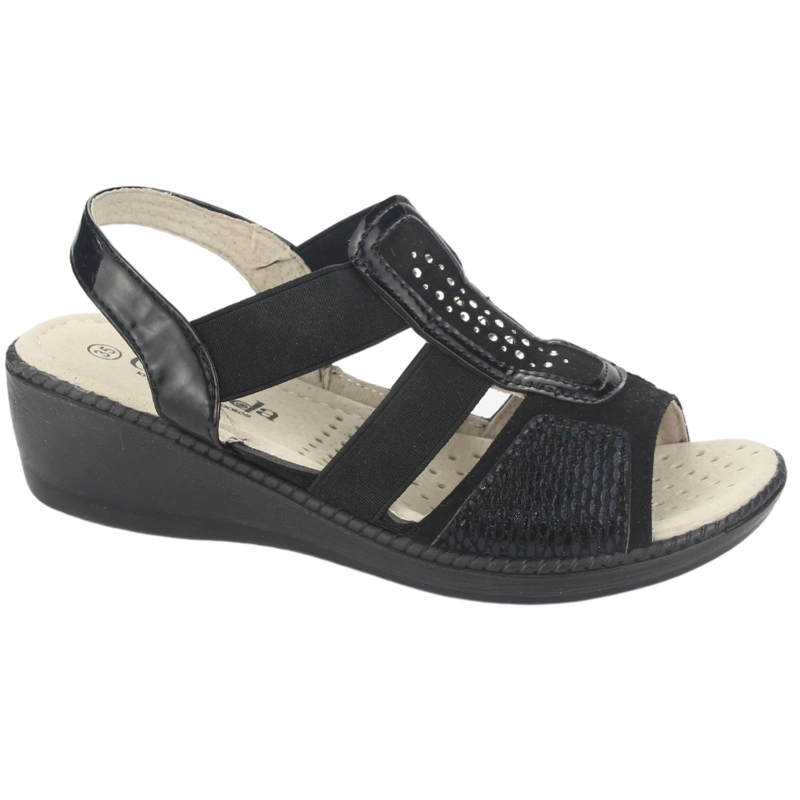 SANDALIAS MUJER CHALADA NEGRO LUPE-4 CASUAL - 1