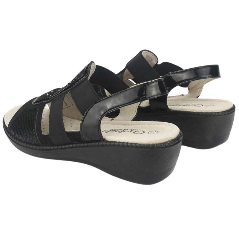 SANDALIAS MUJER CHALADA NEGRO LUPE-4 CASUAL - 5