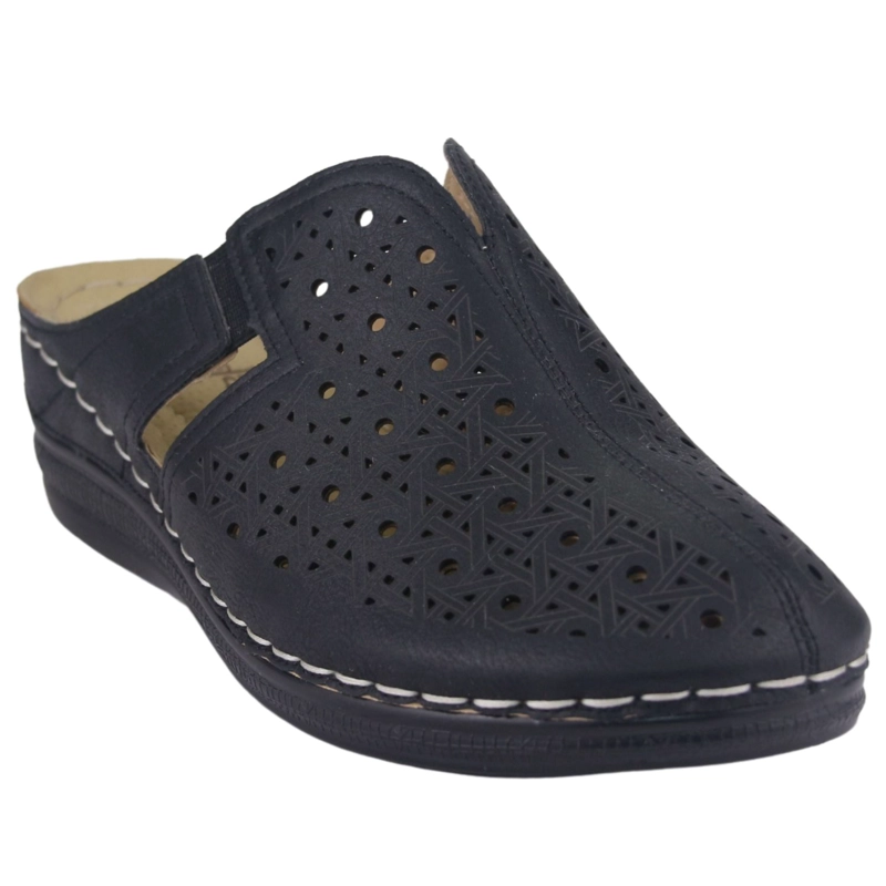 ZAPATO CHALADA MUJER MUSA-1 NEGRO CASUAL - 3
