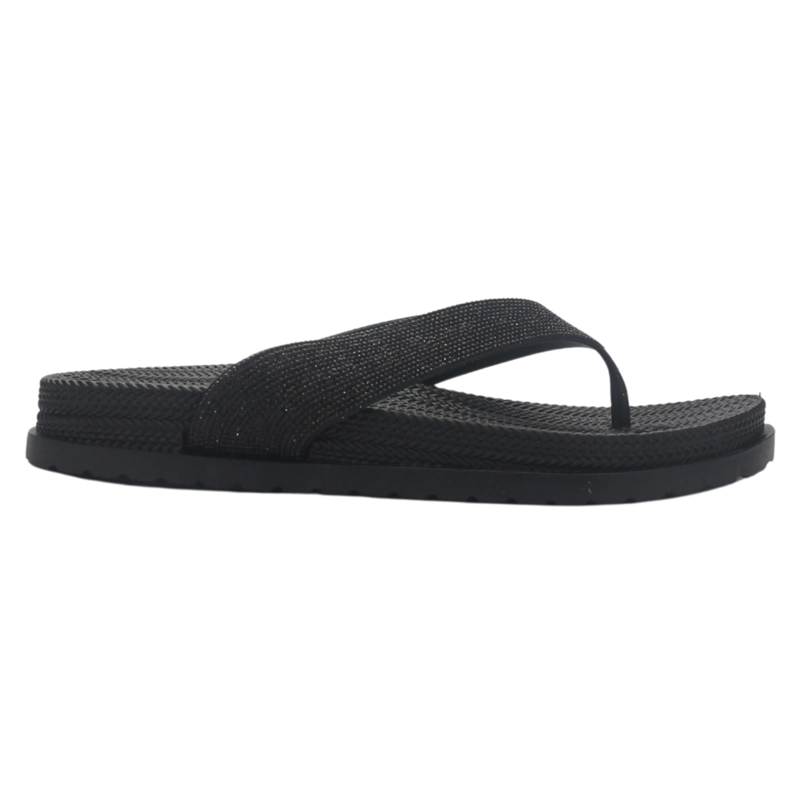 SANDALIAS MUJER CHALADA NEGRO BORA-5 CASUAL - 1