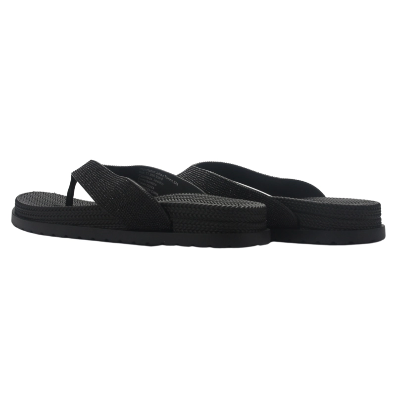 SANDALIAS MUJER CHALADA NEGRO BORA-5 CASUAL - 6