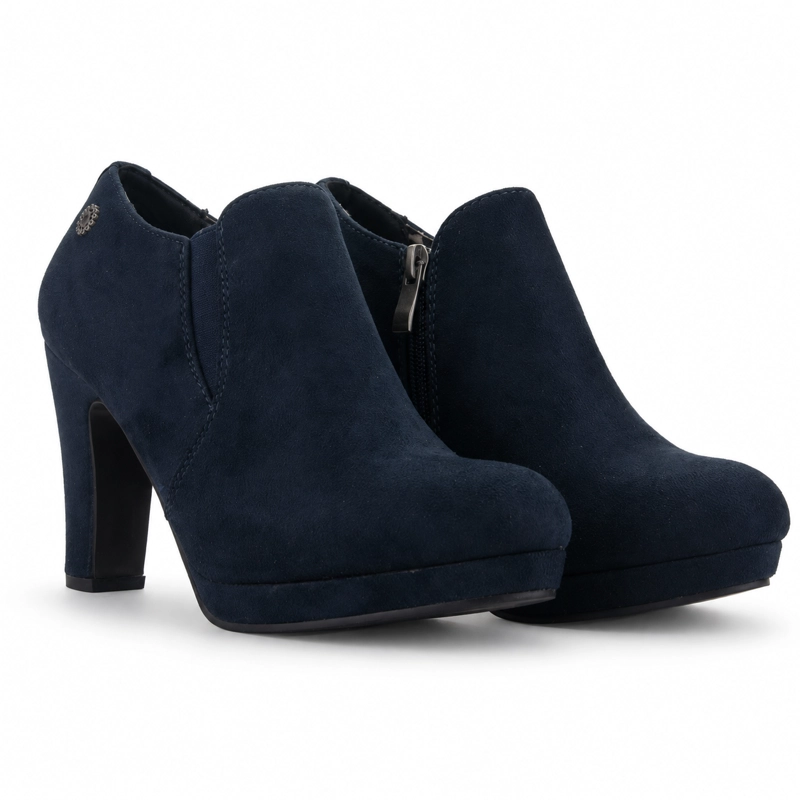 ZAPATO AZUL MARINO MUJER CASUAL CHALADA PLATAFORM - 5