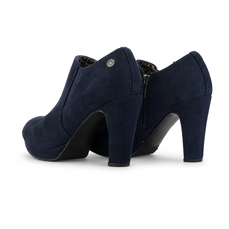 ZAPATO AZUL MARINO MUJER CASUAL CHALADA PLATAFORM - 6