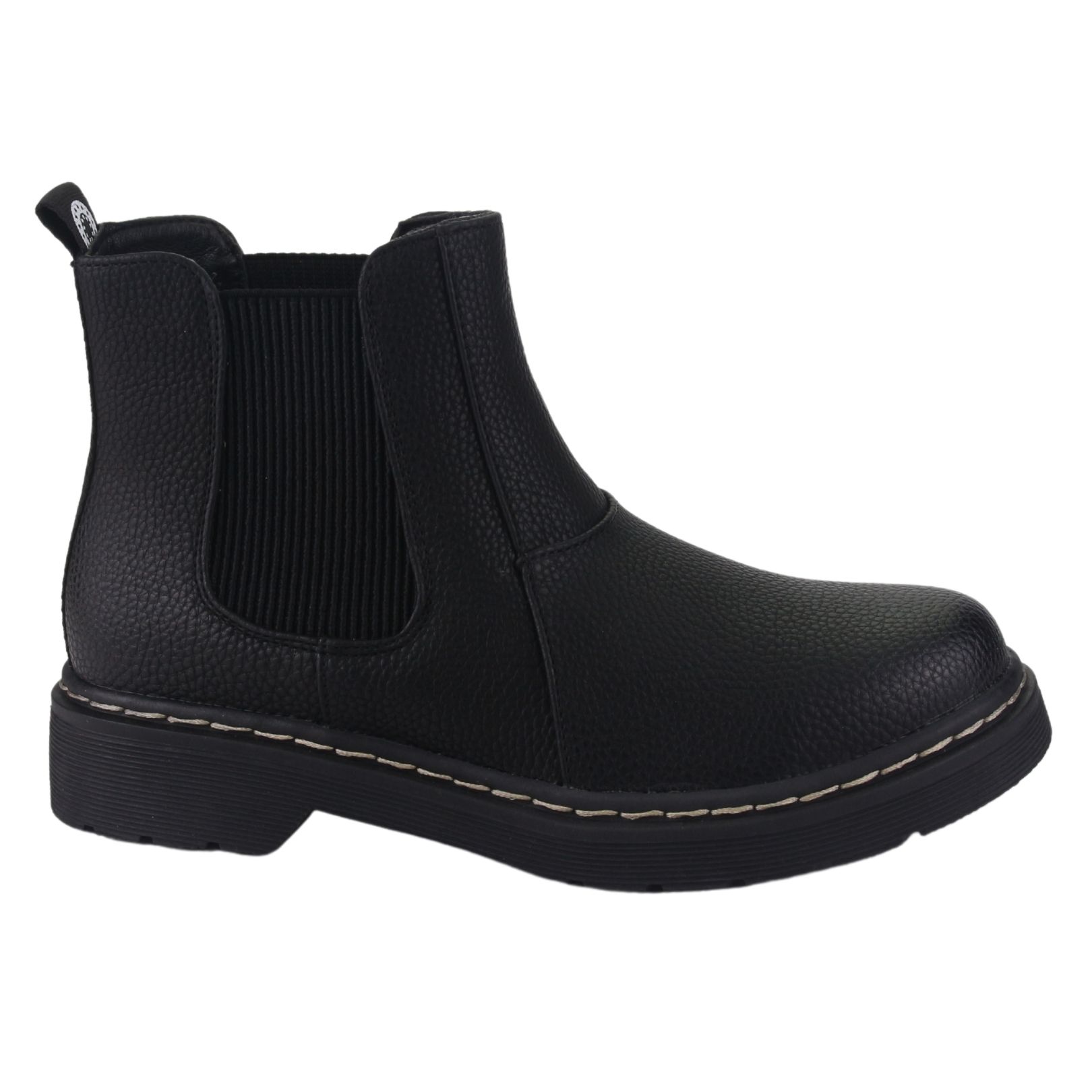 BOTIN CHALADA MUJER POOLL-23 NEGRO CASUAL - 1