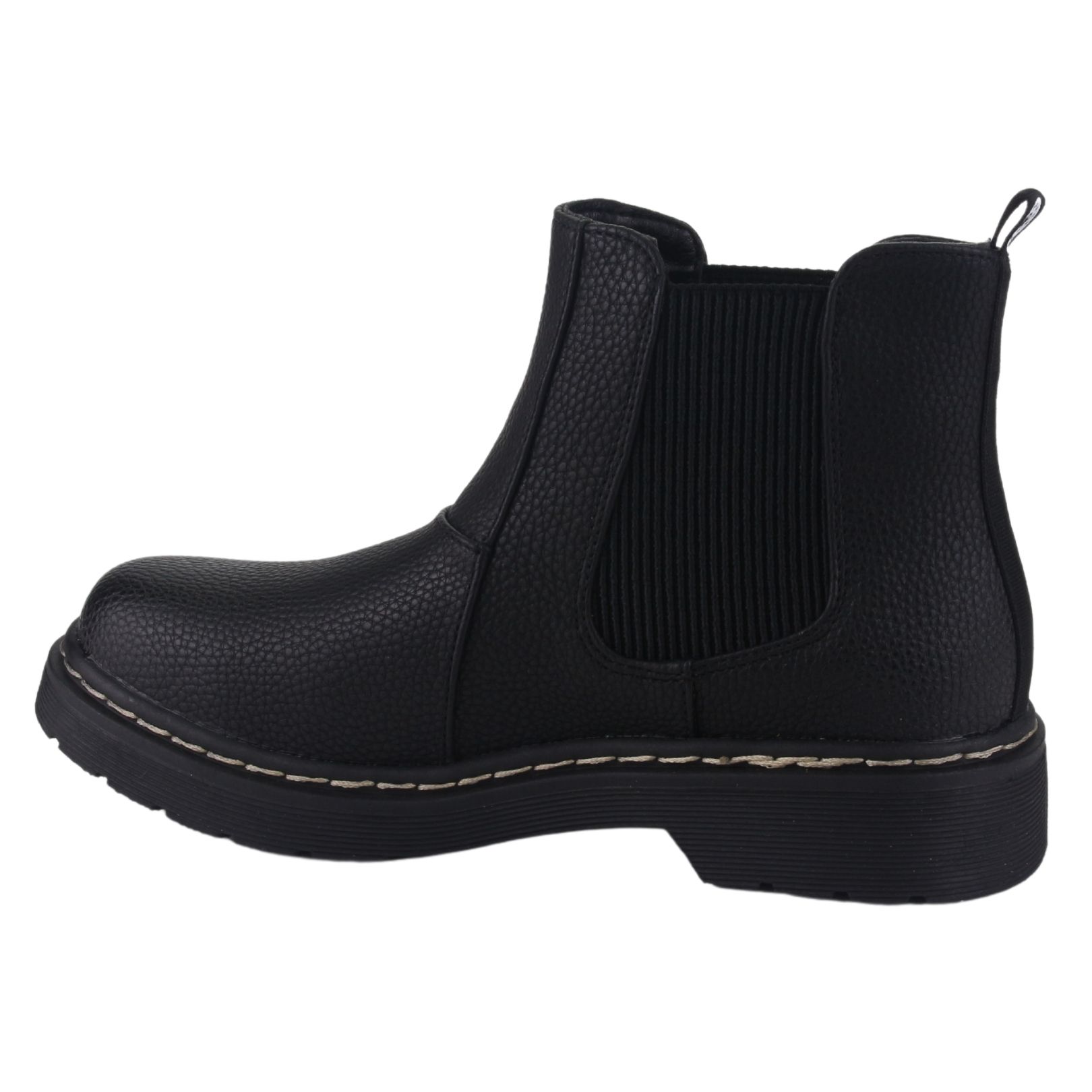 BOTIN CHALADA MUJER POOLL-23 NEGRO CASUAL - 2