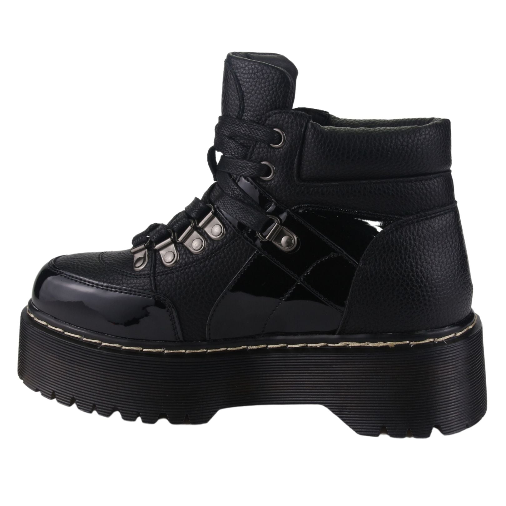 BOTIN CHALADA MUJER POOL-22 NEGRO CASUAL - 2
