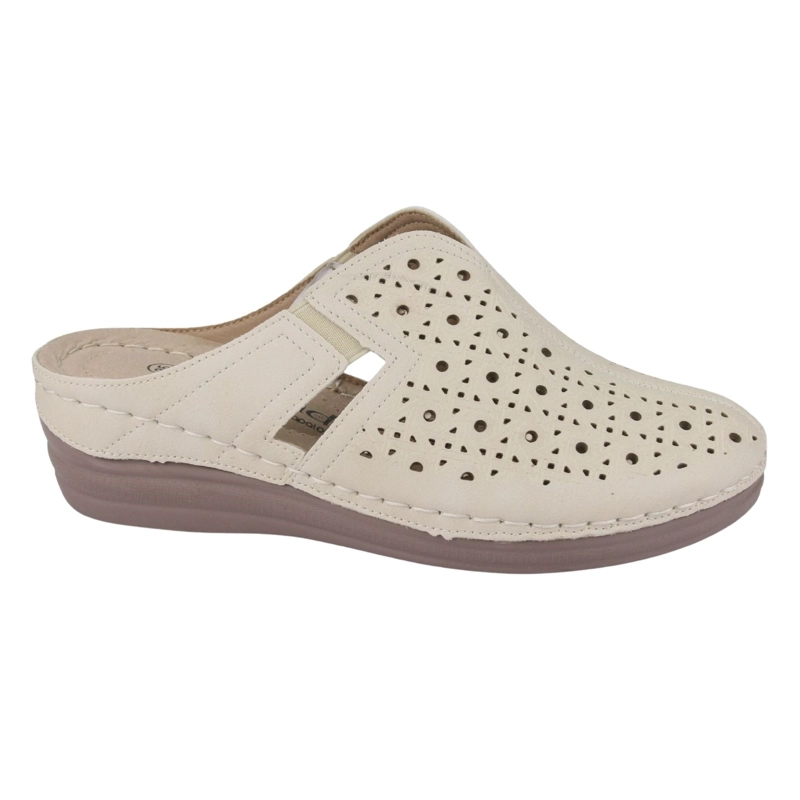 ZAPATO CHALADA MUJER MUSA-1 BEIGE CASUAL - 1
