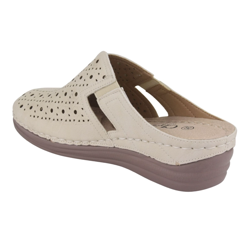 ZAPATO CHALADA MUJER MUSA-1 BEIGE CASUAL - 4