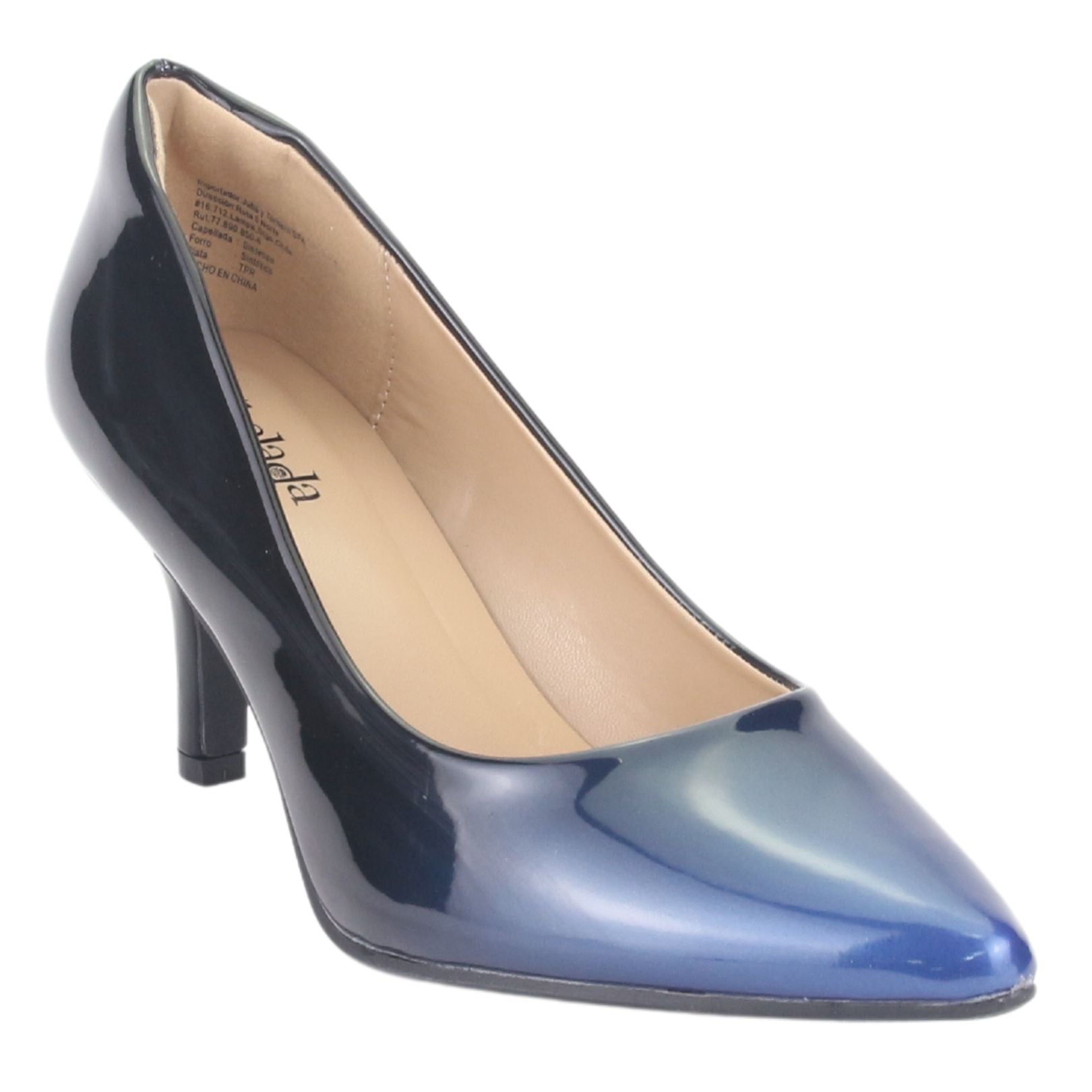 ZAPATO CHALADA MUJER REGENT-2 NEGRO FIESTA - 3