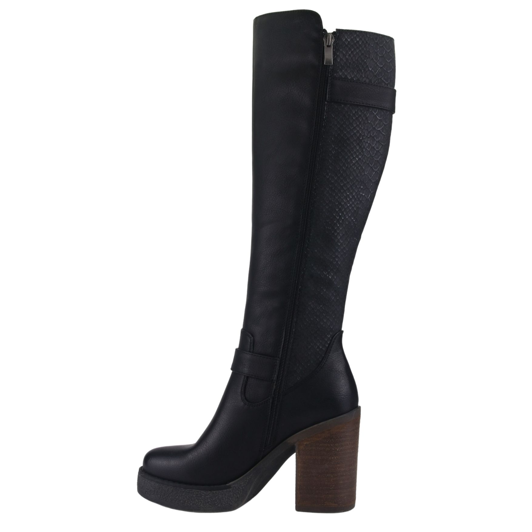BOTAS MUJER CHALADA NEGRO ELLA-11 CASUAL - 2