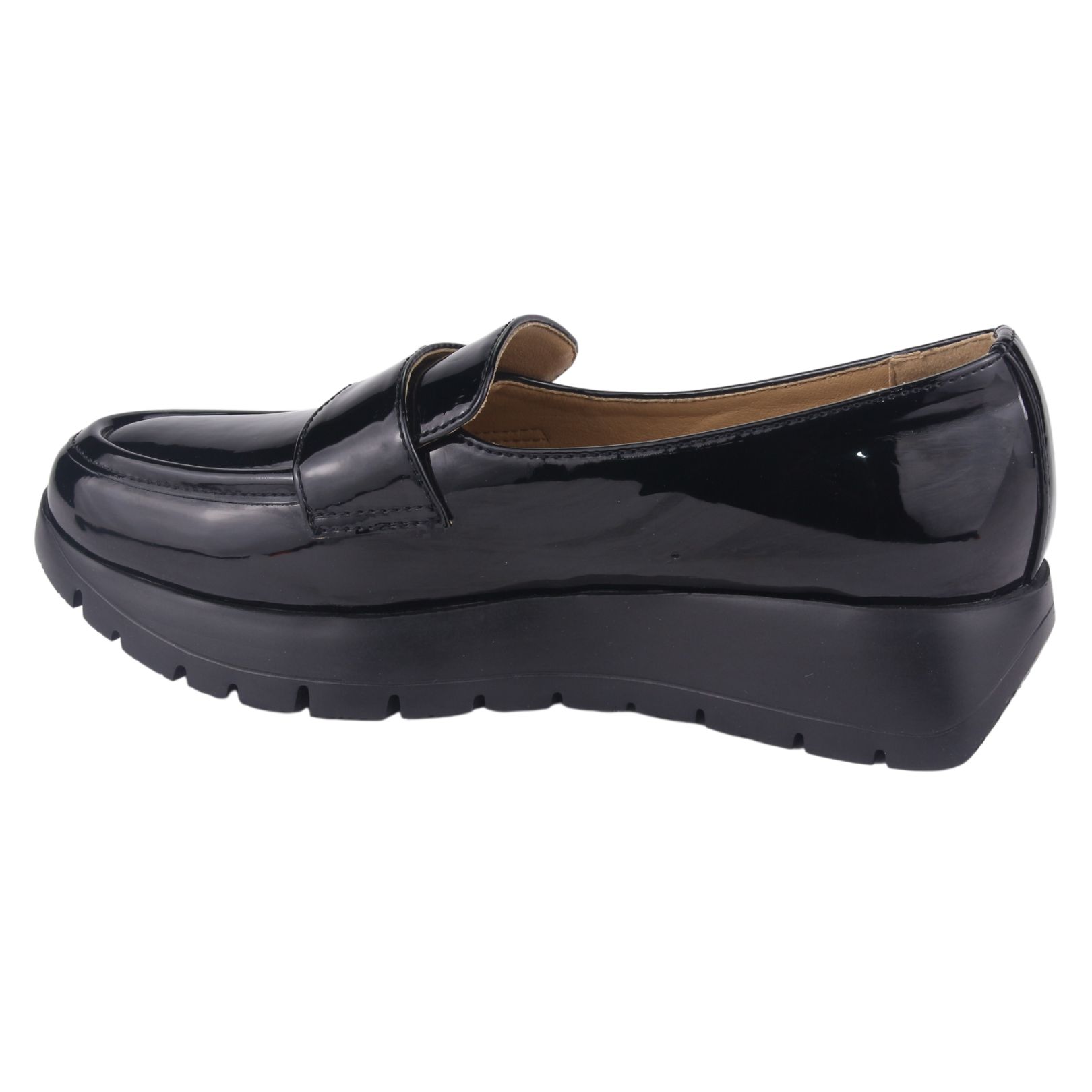 ZAPATO CHALADA MUJER WONDER-3 NEGRO PLATAFORMA - 2