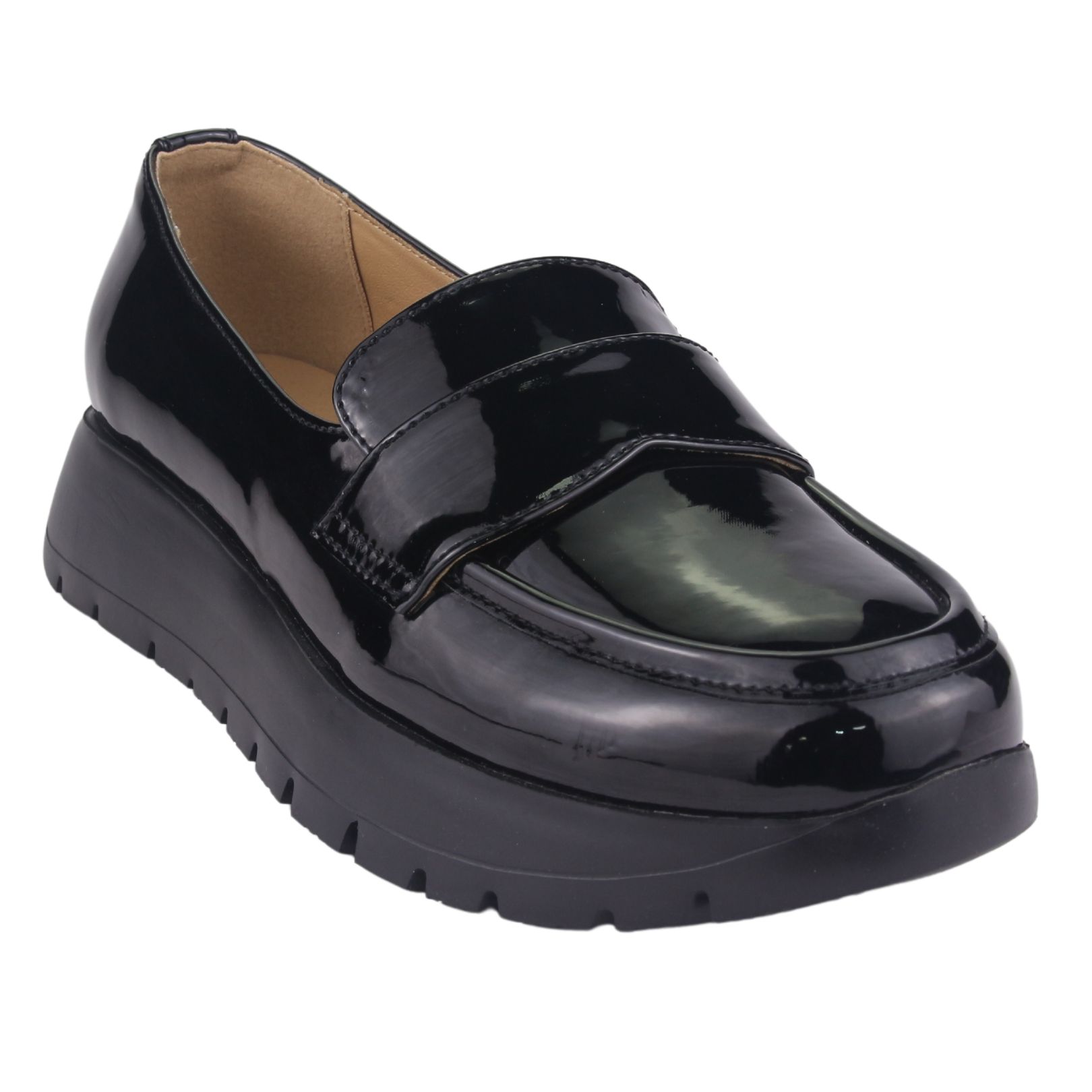 ZAPATO CHALADA MUJER WONDER-3 NEGRO PLATAFORMA - 3