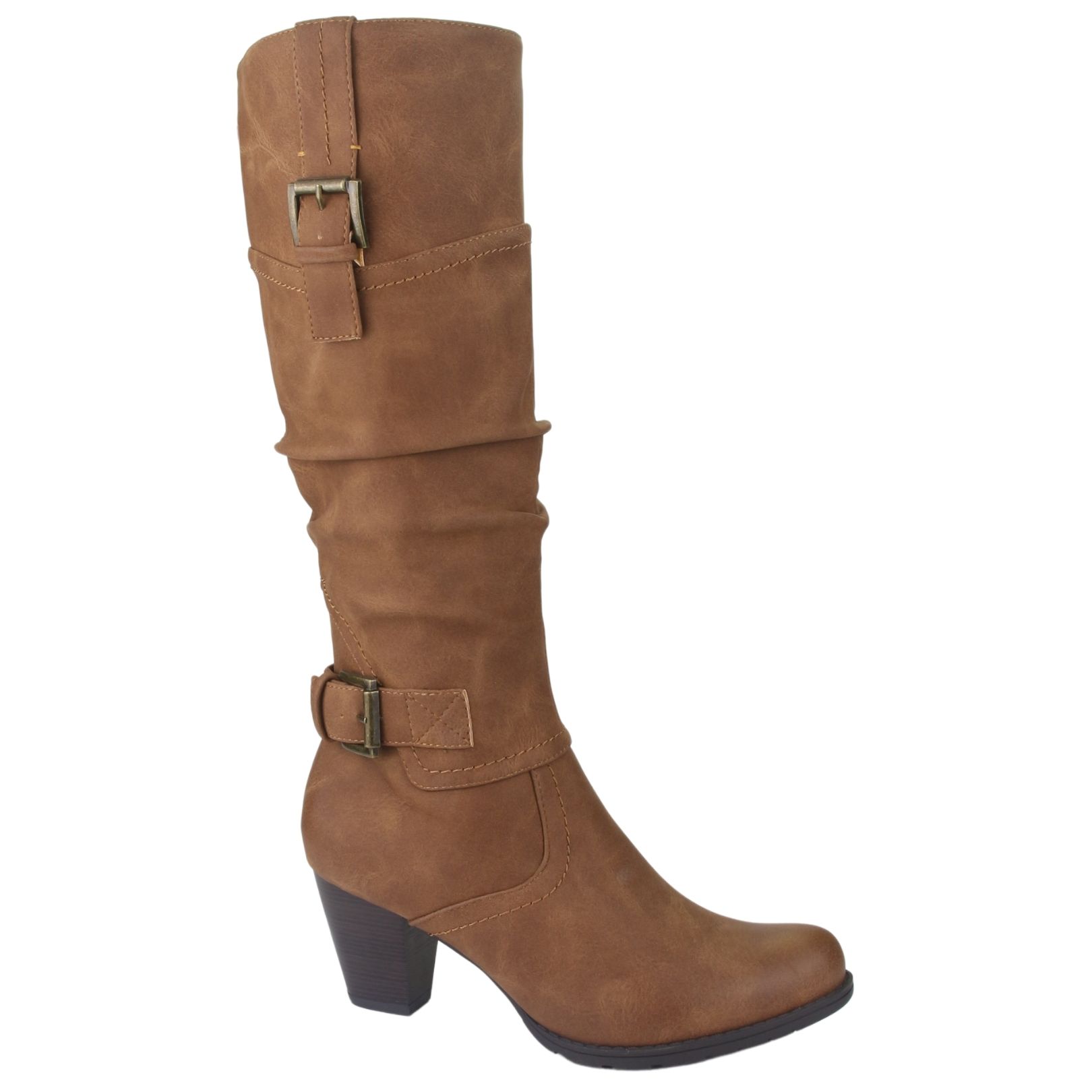 BOTA CHALADA MUJER CETA-4 TAN CASUAL - 1