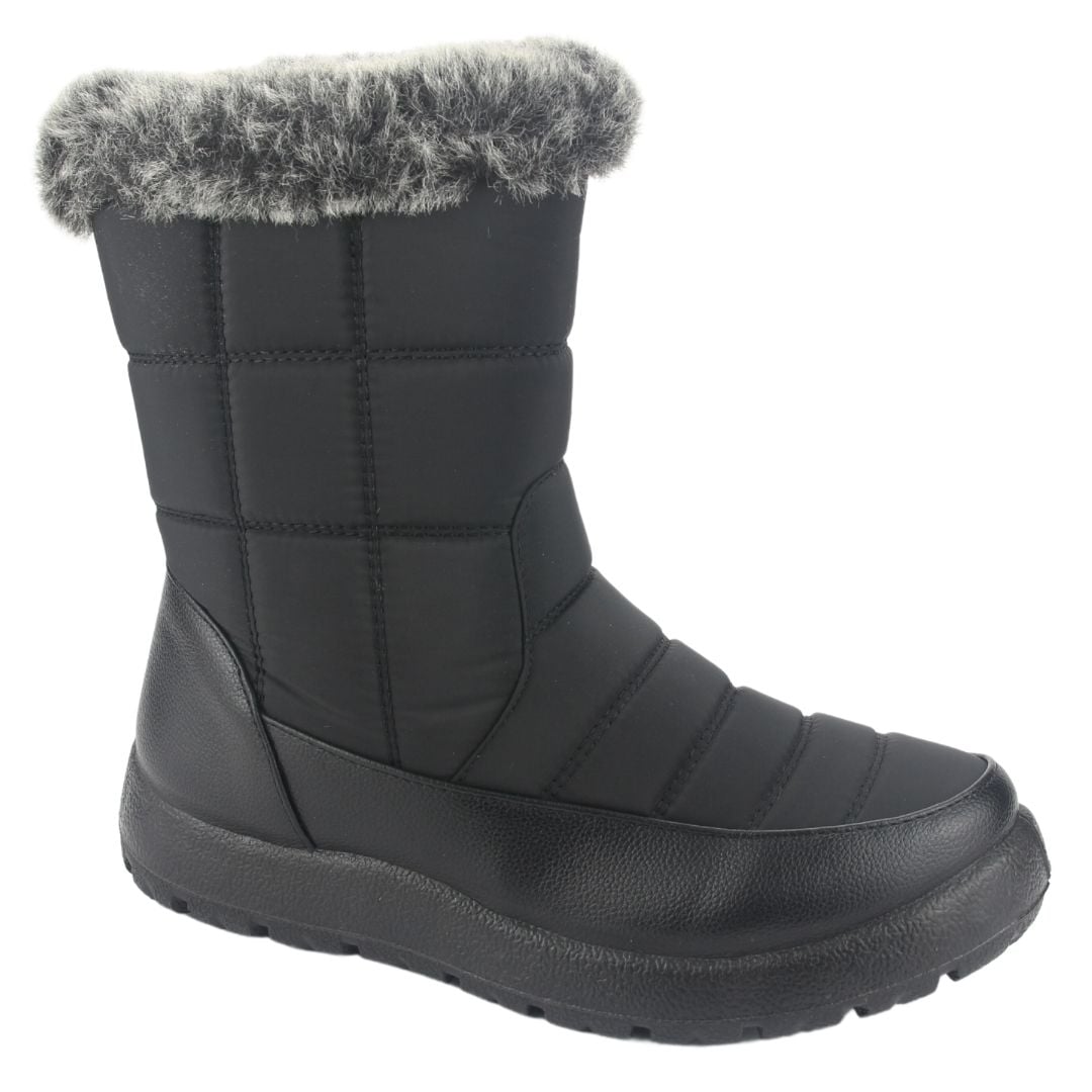 BOTIN DORETTE MUJER SKY-31 EN COLOR NEGRO CASUAL - 1