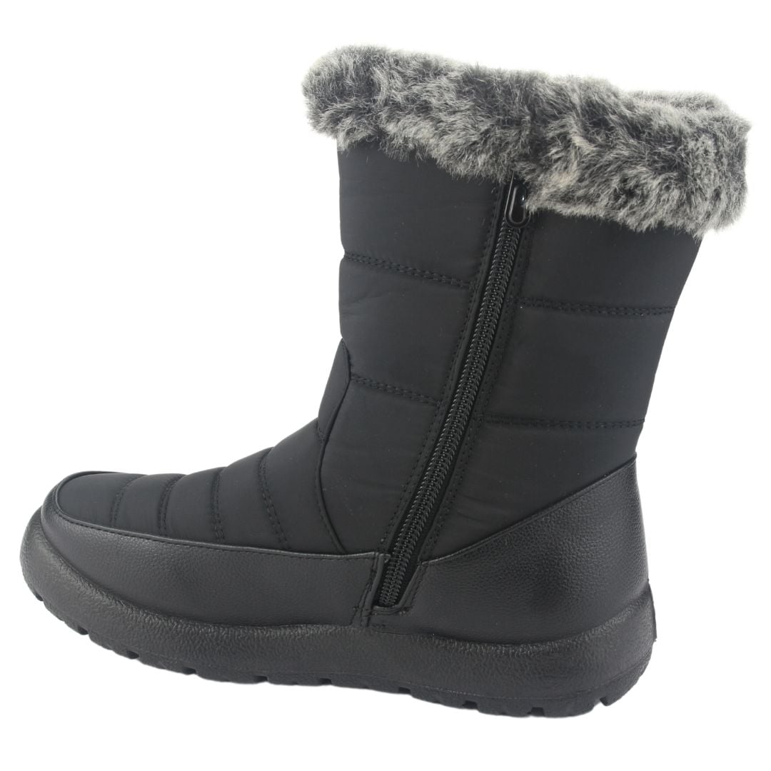 BOTIN DORETTE MUJER SKY-31 EN COLOR NEGRO CASUAL - 2