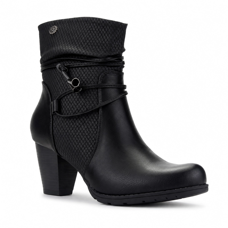 BOTIN CHALADA MUJER CETA-20 NEGRO CASUAL - 3