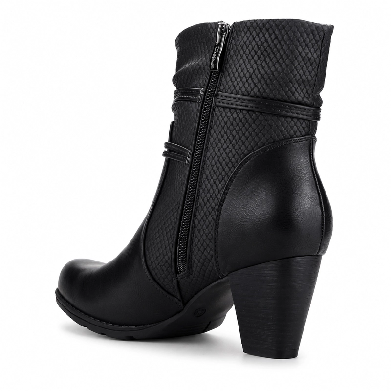 BOTIN CHALADA MUJER CETA-20 NEGRO CASUAL - 4