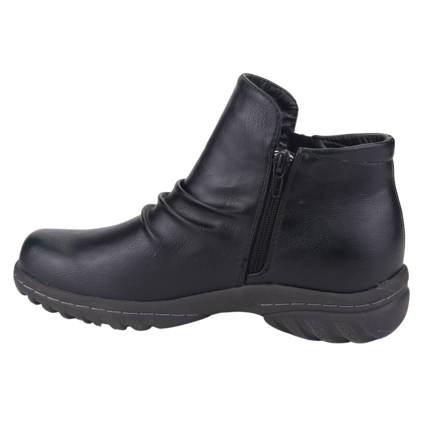 BOTIN CHALADA MUJER FLUMI-2 NEGRO CASUAL - 2