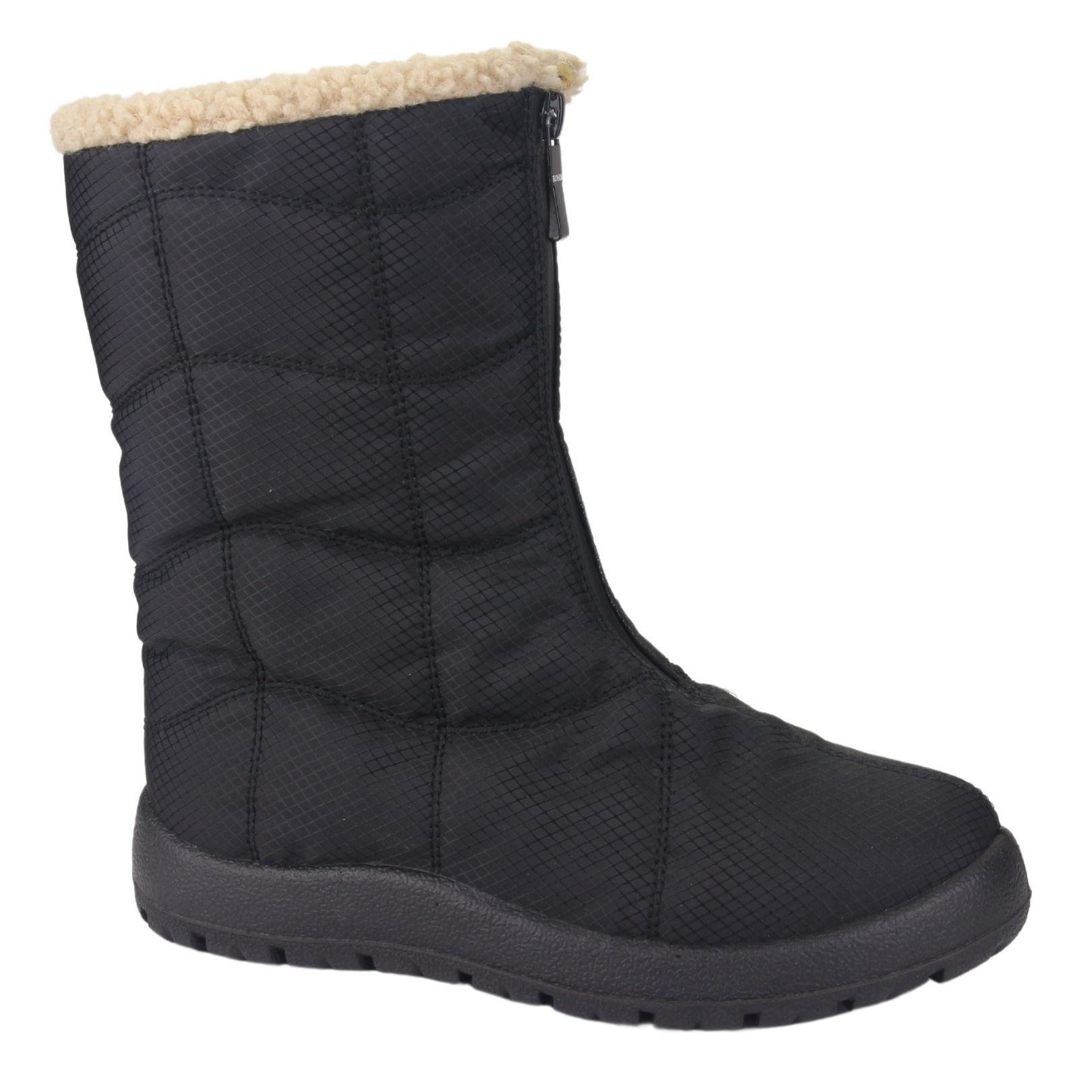 BOTIN CHALADA MUJER SKY-32 NEGRO CASUAL - 1