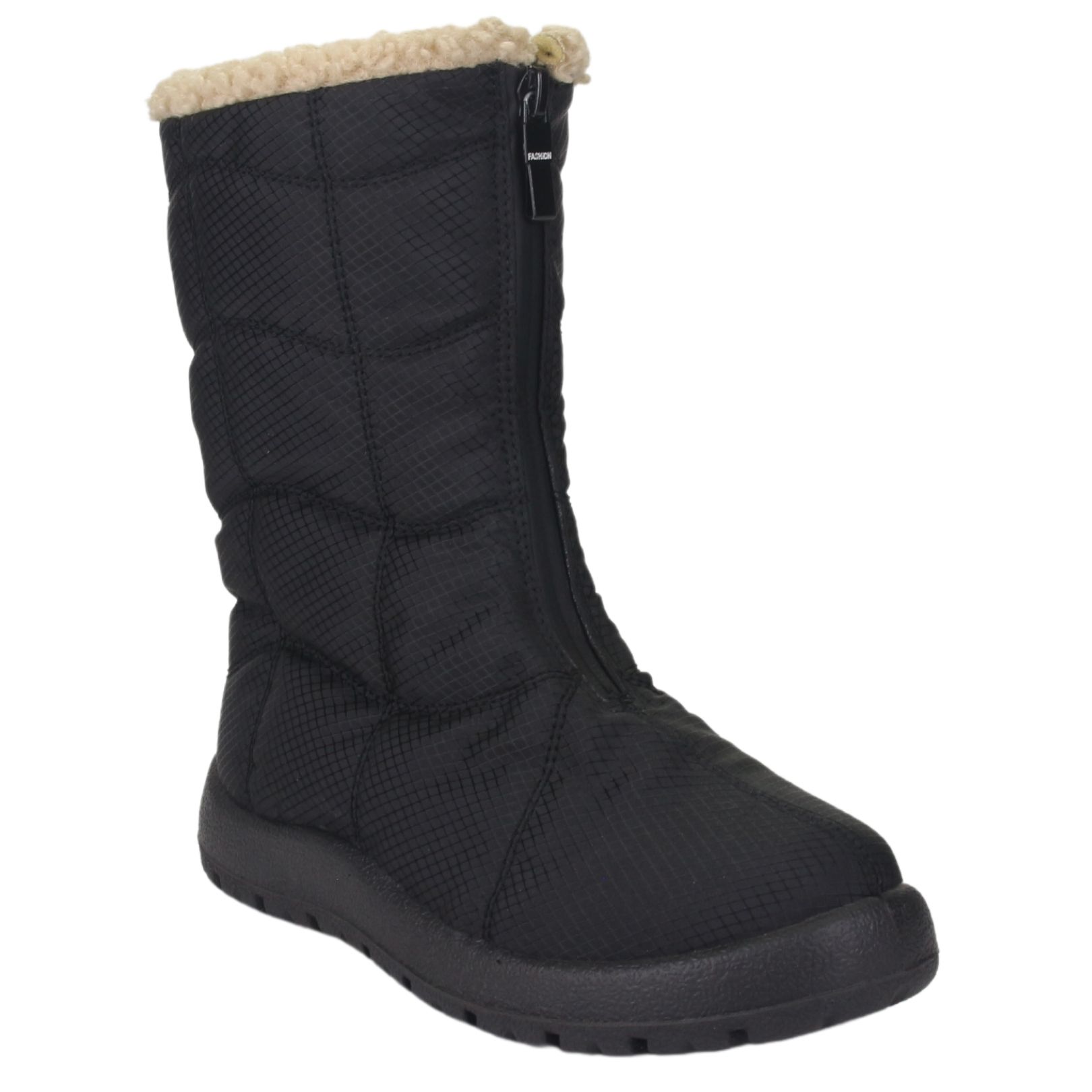 BOTIN CHALADA MUJER SKY-32 NEGRO CASUAL - 3