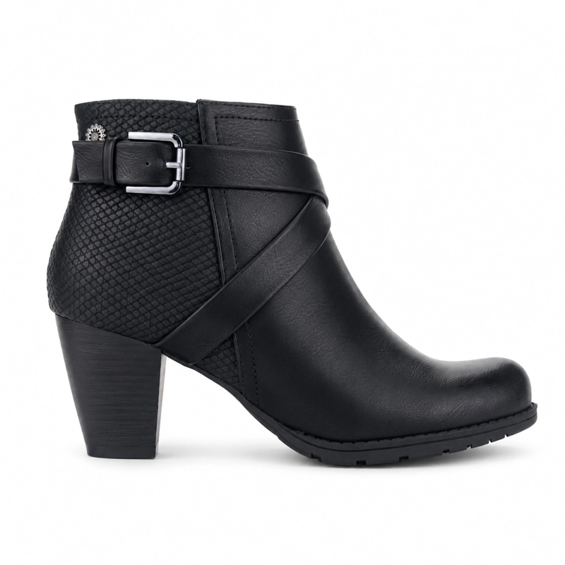 BOTIN CHALADA MUJER CETA-17 NEGRO CASUAL - 1