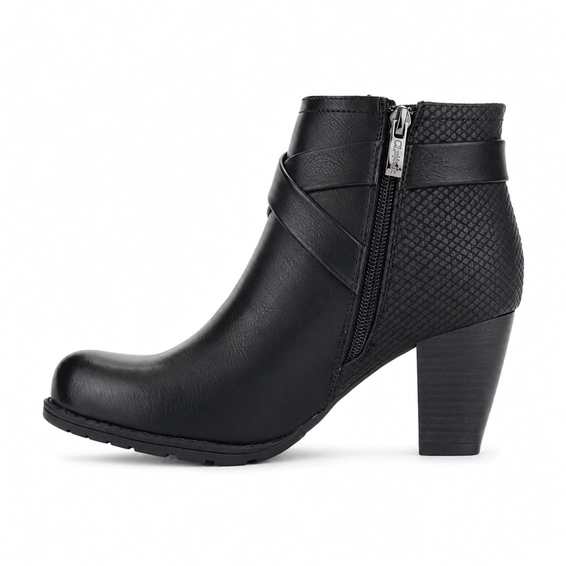 BOTIN CHALADA MUJER CETA-17 NEGRO CASUAL - 2