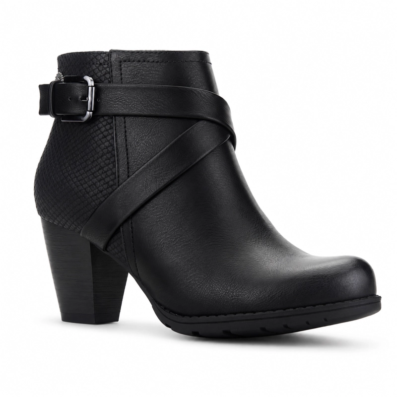BOTIN CHALADA MUJER CETA-17 NEGRO CASUAL - 3