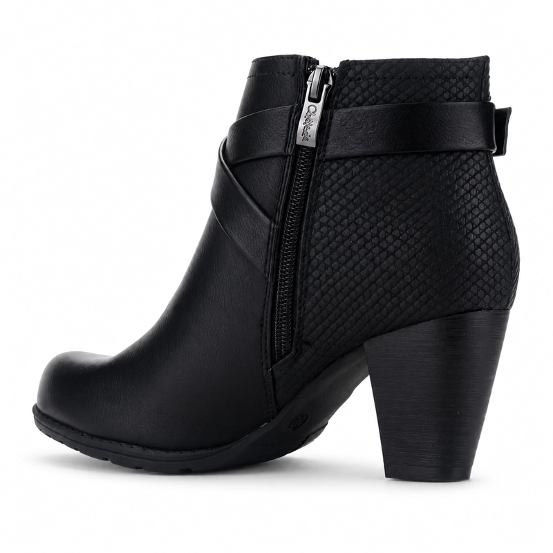 BOTIN CHALADA MUJER CETA-17 NEGRO CASUAL - 4