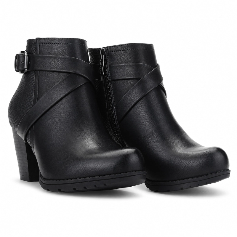 BOTIN CHALADA MUJER CETA-17 NEGRO CASUAL - 5