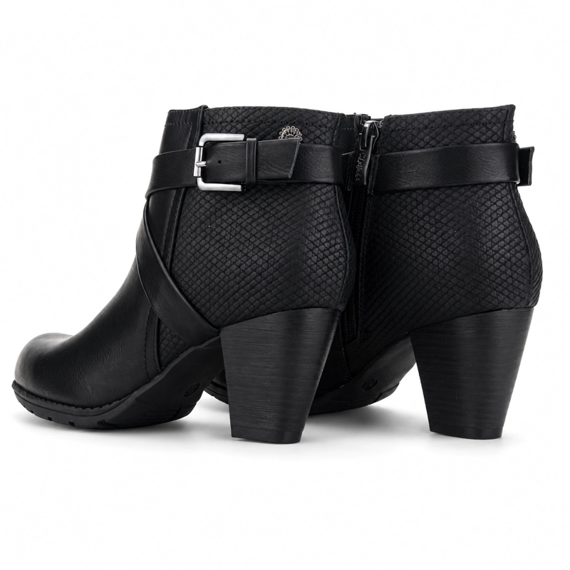 BOTIN CHALADA MUJER CETA-17 NEGRO CASUAL - 6