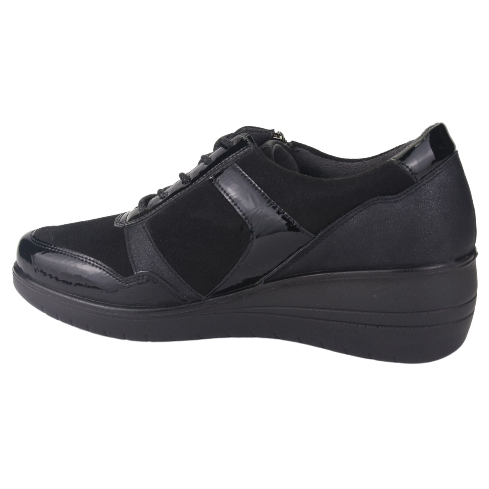 ZAPATILLA CHALADA MUJER MATTER-10 NEGRO URBANO - 2