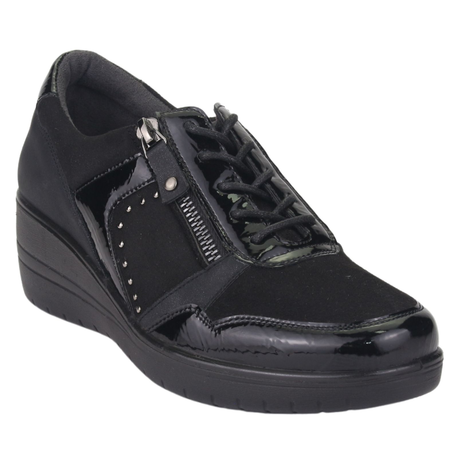 ZAPATILLA CHALADA MUJER MATTER-10 NEGRO URBANO - 3